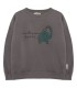 Elephant Sweatshirt Brown