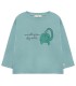 Elephant L/sleeve ribbed t-shirt Green