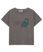 Elephant s/sleeve t-shirt Brown