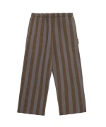 Horse Striped Pants Brown