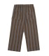 Horse Striped Pants Brown