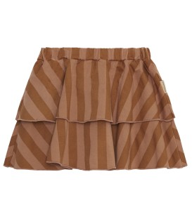Stripes Mini Skirt 