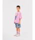 Faraway Castle S/sleeve T-shirt Pink