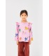 Wonder Horse AOP Ruffle Sweatshirt 