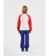 B.C Vintage Color Block Zip Sweatshirt 