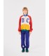 B.C Vintage Color Block Zip Sweatshirt 