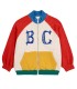 B.C Vintage Color Block Zip Sweatshirt 