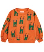 Faraway Castle AOP Orange Sweatshirt 