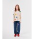 Funny Face Denim Jogger Pants