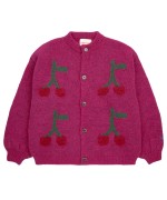 Bobo Cherry Intarsia Cardigan