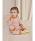 Stripes Baby Jumper Pink