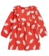 Freedom Bird AOP Baby Ruffle Dress