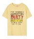 ROOSTER KIDS T-SHIRT The Party Soft Yellow