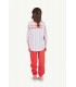  DROMEDARY KIDS PANTS Red Logo