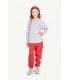  DROMEDARY KIDS PANTS Red Logo