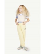  DROMEDARY KIDS PANTS Soft Yellow Logo