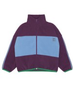 Purple Polar Zipped Sweatshirt