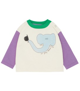 Elephant l/sleeves baby t-shirt 