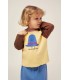 Blue Hat l/sleeves baby t-shirt 