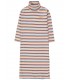 Stripes Mockneck Dress 