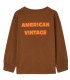 L/Sleeve T-shirt Fizvalley Brunette Vintage 