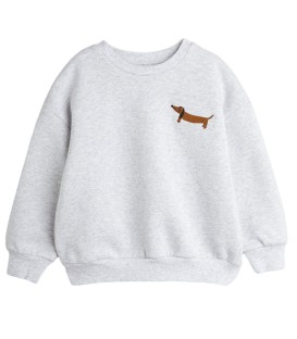 Dog Embroidered Sweatshirt