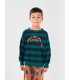 Bobo Circle Stripes Sweatshirt