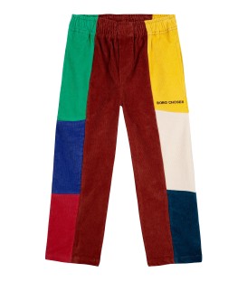 Bobo Choses Color Block Corduroy Pants