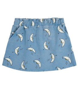 Beneath The Moon AOP Skirt