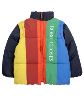 Anorak Acolchoado Bobo Choses Color Block