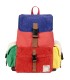 Sheepskin Color Block Backpack