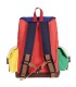 Sheepskin Color Block Backpack