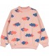 Sweatshirt Little Clouds Rose