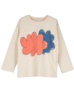 Clouds L/sleeve T-shirt Cream