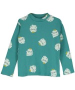 T-shirt g/alta Kitten in Boots Verde