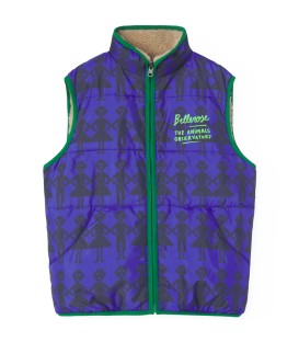 HAMSTER SLEEVELESS JACKET Purple