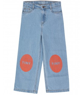 Printed Jeans Medium Washed