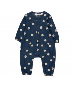 Daisy Denim Baby One-piece