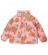 Flowers Short Padded Jacket