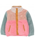 Casaco Polar Sherpa Rosa