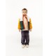 Color Block Polar Sherpa Jacket Warm Grey/Bottle Green