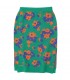 Flowers Long Knitted Skirt