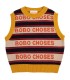 Branded Bobo Choses Striped Knit Vest