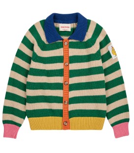 B-SIDE Charming Monster Label Cardigan