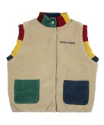 B-SIDE Game Figures Corduroy Quilted Vest