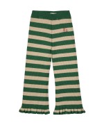 B-SIDE BC Stripes Knitted Ruffle Pants