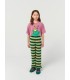 B-SIDE BC Stripes Knitted Ruffle Pants