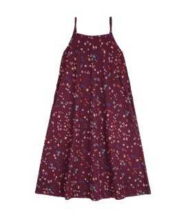 B-SIDE Sparkles AOP Strap Woven Dress