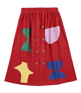 B-SIDE Game Figures Woven Skirt