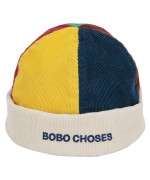 B-SIDE Bobo Choses Color Block Corduroy Hat